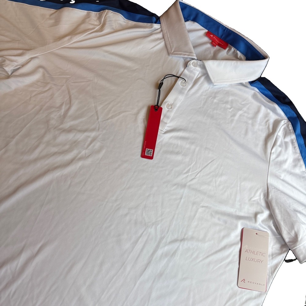 REDVANLY Golf ⛳️ Sevigne Polo‎ Athletic Luxury Men's XXL